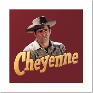Cheyenne - Clint Walker - 50s Tv Western Posters and Art
